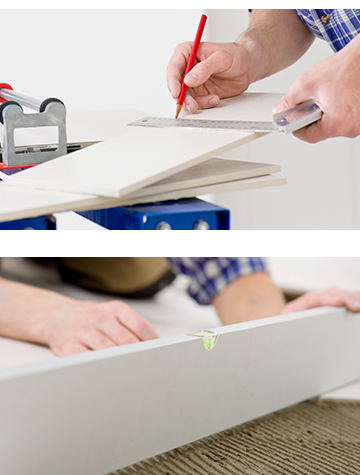 Professional floor and furniture installation for customers